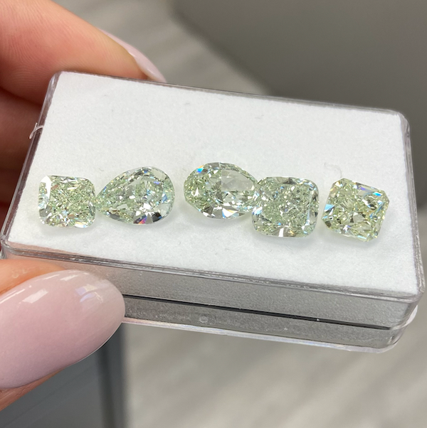 Our Latest Green Diamonds