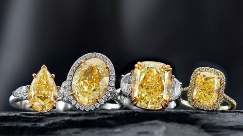 Our Favorite New Yellow Diamond Rings