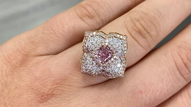 Here's Exactly What Wearing a Pink Diamond Says About You