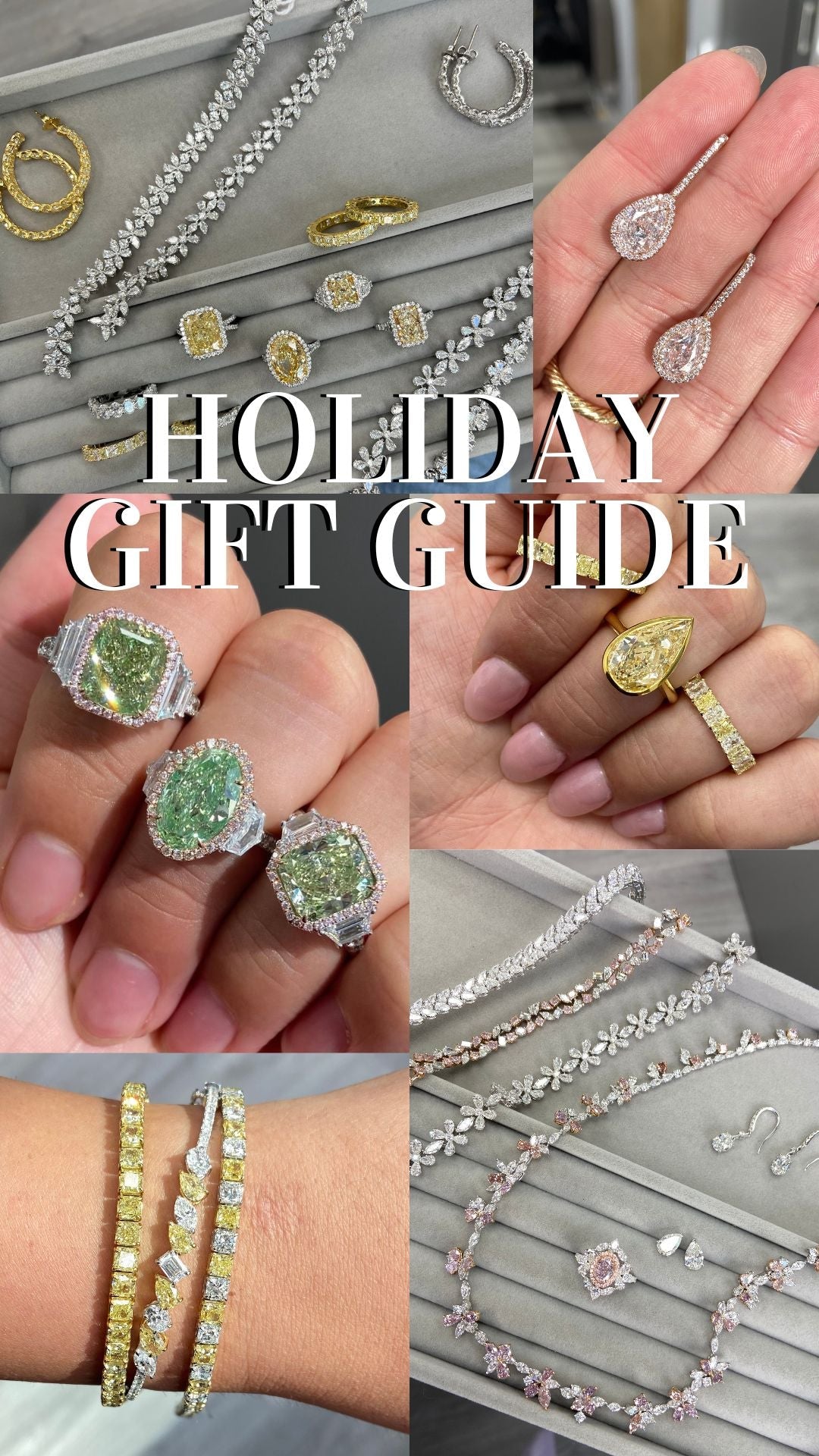 Color Diamond Jewelry Holiday Gift Guide 2025
