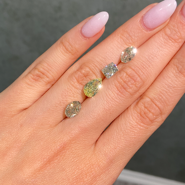 Champagne and Yellow Diamond Jewelry for Fall