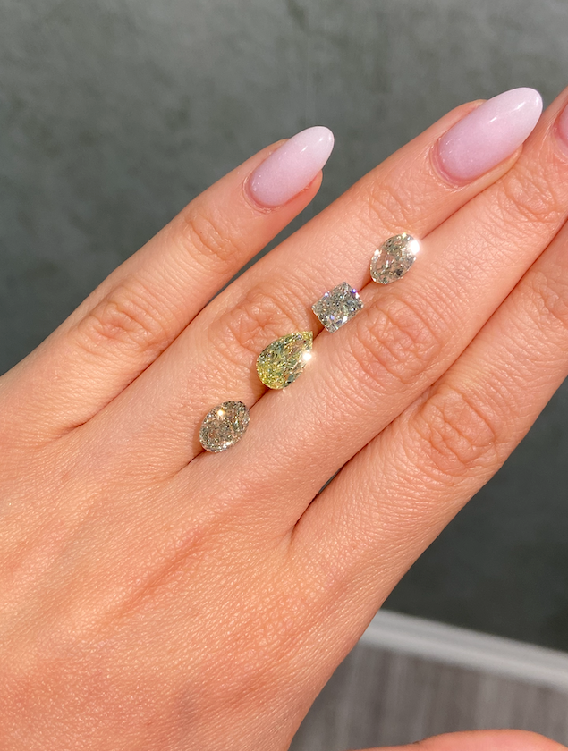 Champagne and Yellow Diamond Jewelry for Fall