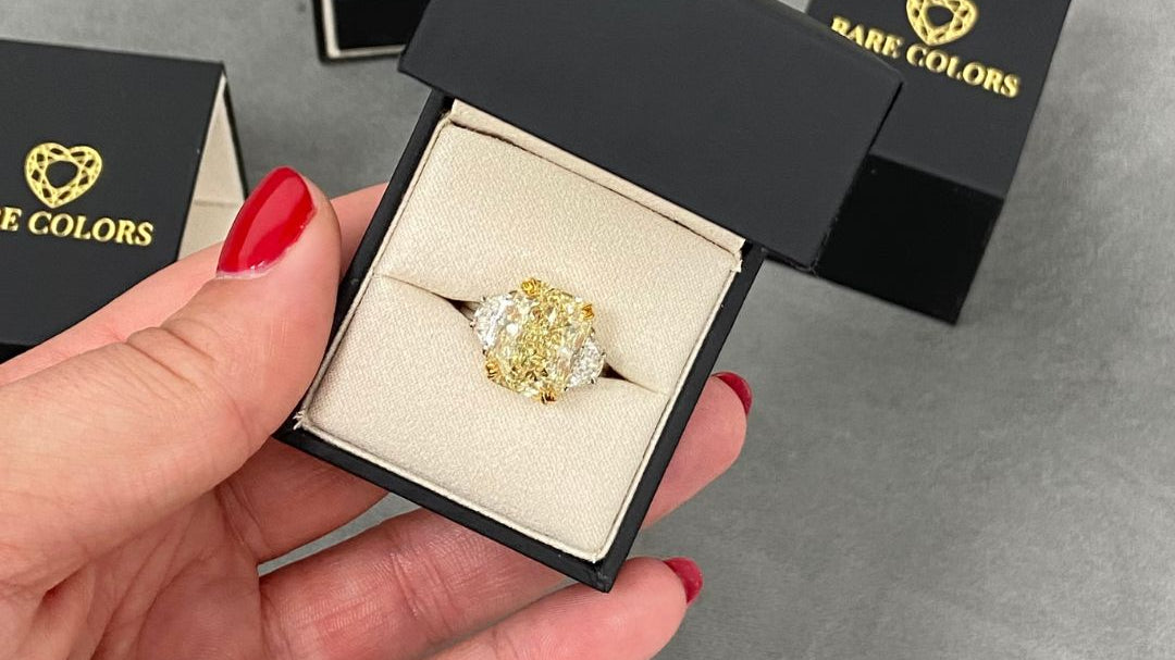 All About Fancy Yellow Diamonds