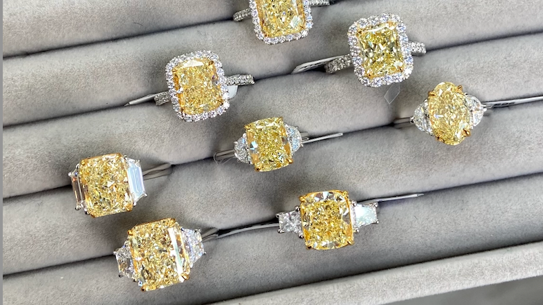 Our Favorite Yellow Diamond Engagement Rings