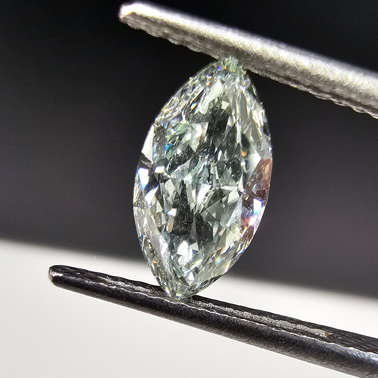 0.93ct Fancy Green Marquise diamond loose stone, handcrafted by Rare Colors by Namdar