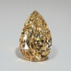 2.54 Carat Champagne Pear Cut Diamond