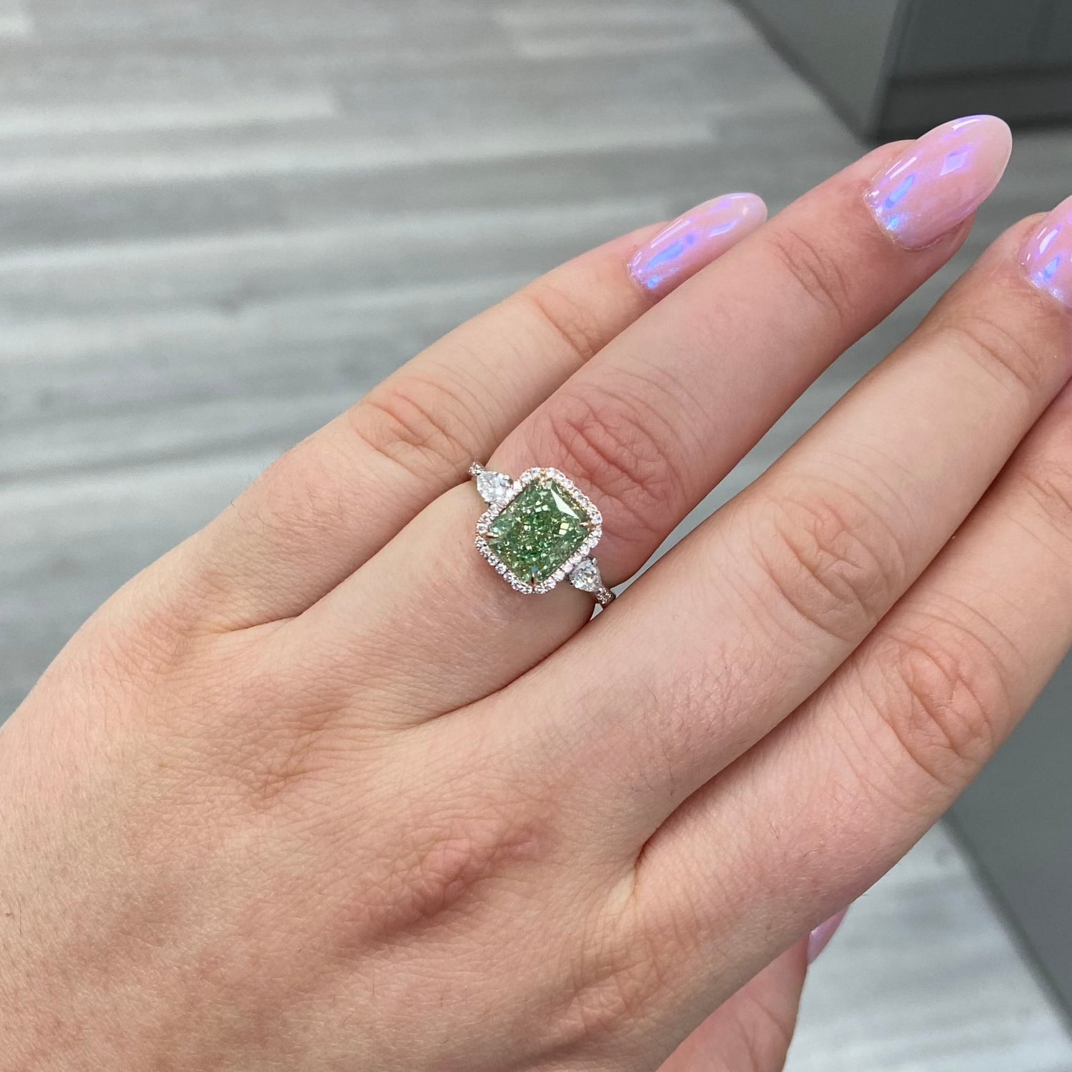3.15ct Fancy Brownish diamond ring by Rare Colors by Namdar, New York City