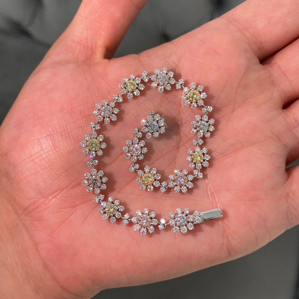 Rare Colors by Namdar Multi diamond bracelet, New York City