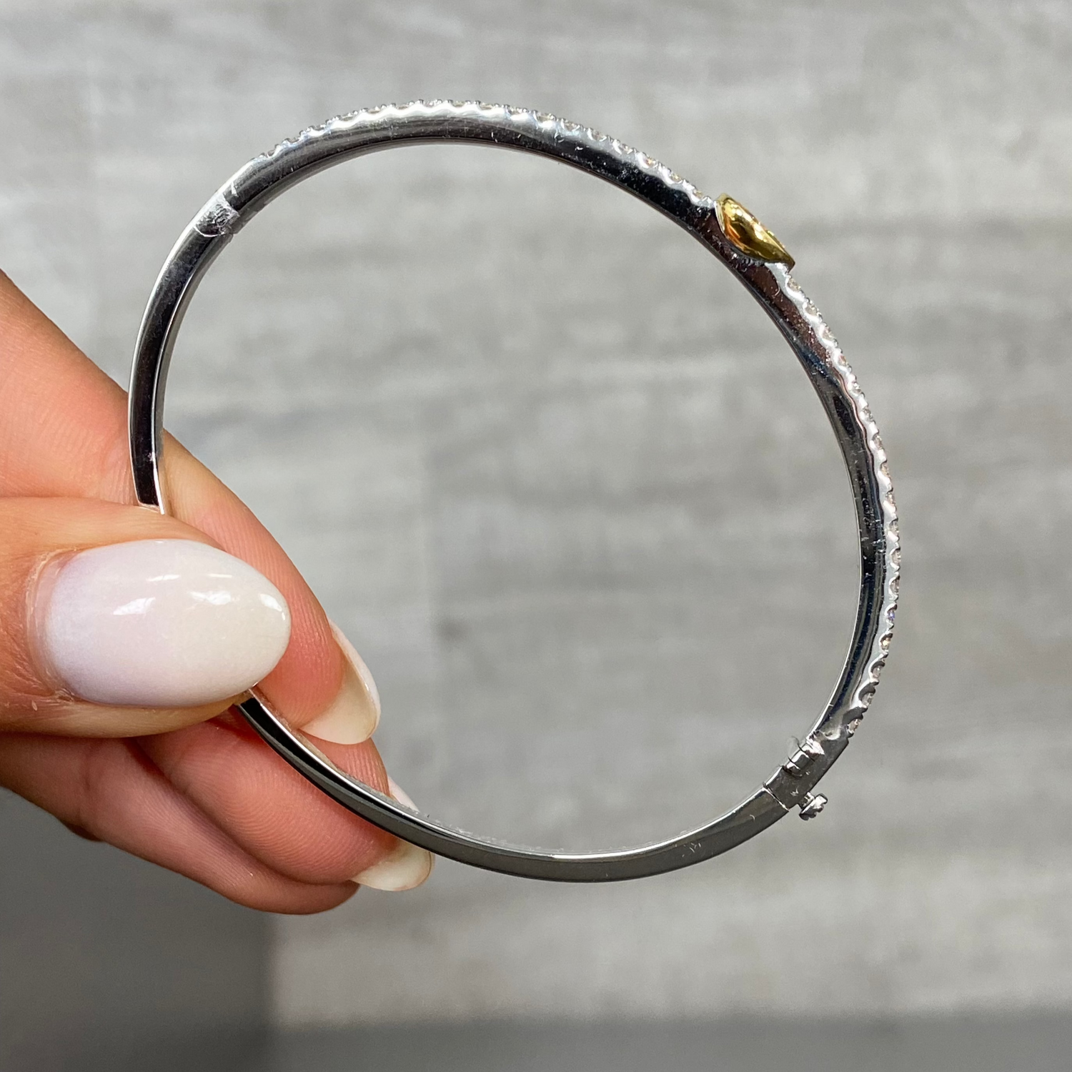 Yellow Pear diamond bracelet by Rare Colors by Namdar, New York City