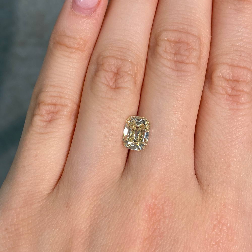 2.5ct Fancy Yellow Old Mine diamond loose stone by Rare Colors by Namdar, New York City