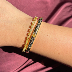 Fancy Yellow Mixed Shape Diamond Bracelet