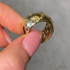 Yellow Diamond Starry Night Band