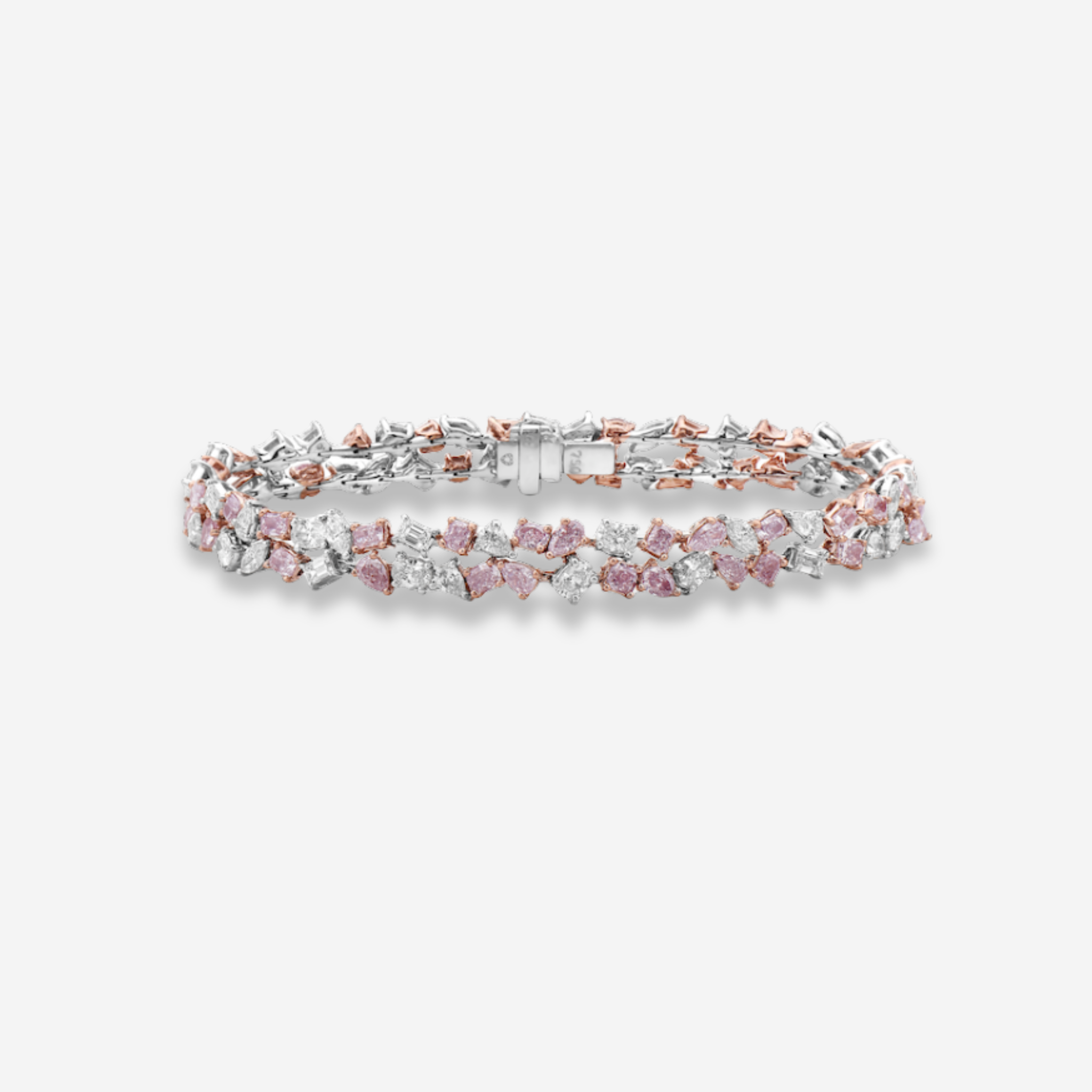 Rare Colors by Namdar 8.9ct Pink diamond bracelet, New York City