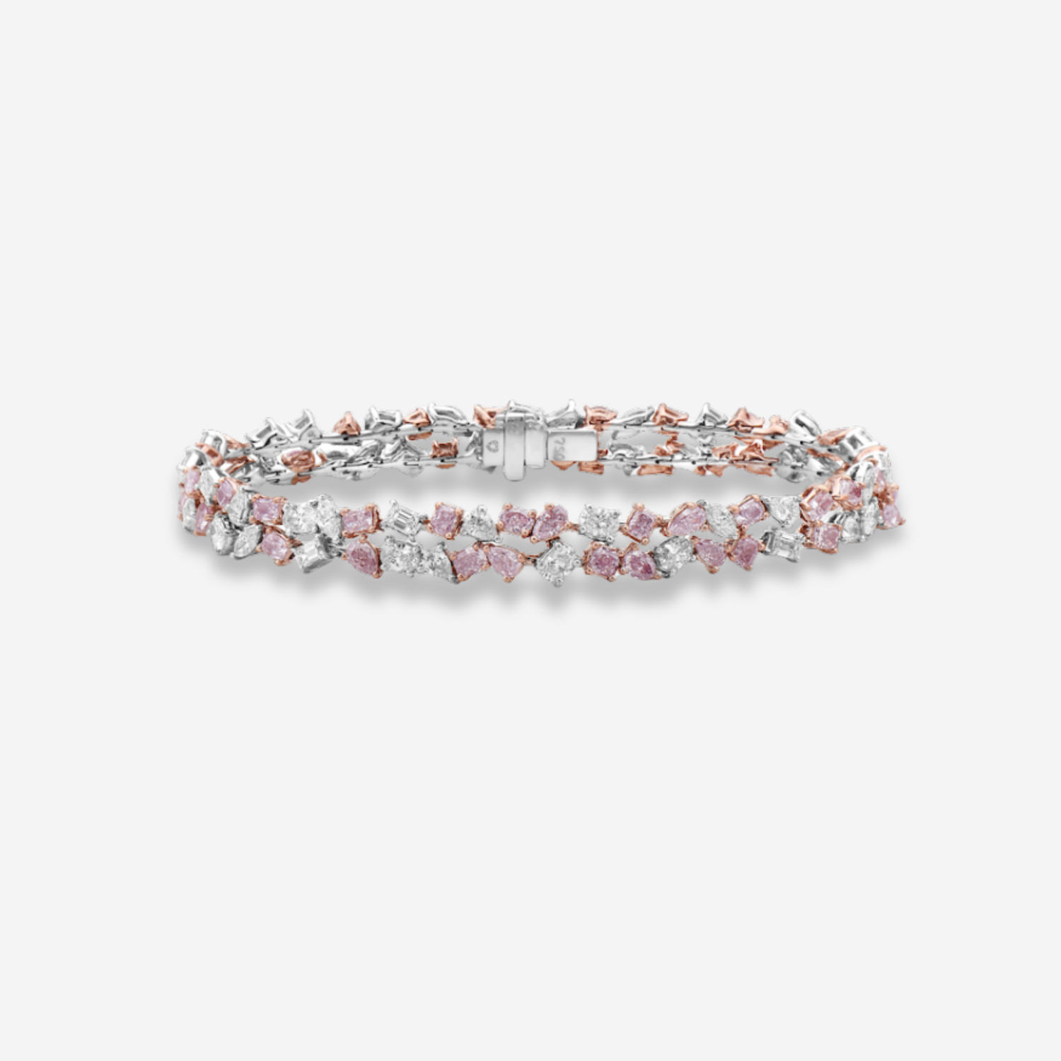 Rare Colors by Namdar 8.9ct Pink diamond bracelet, New York City
