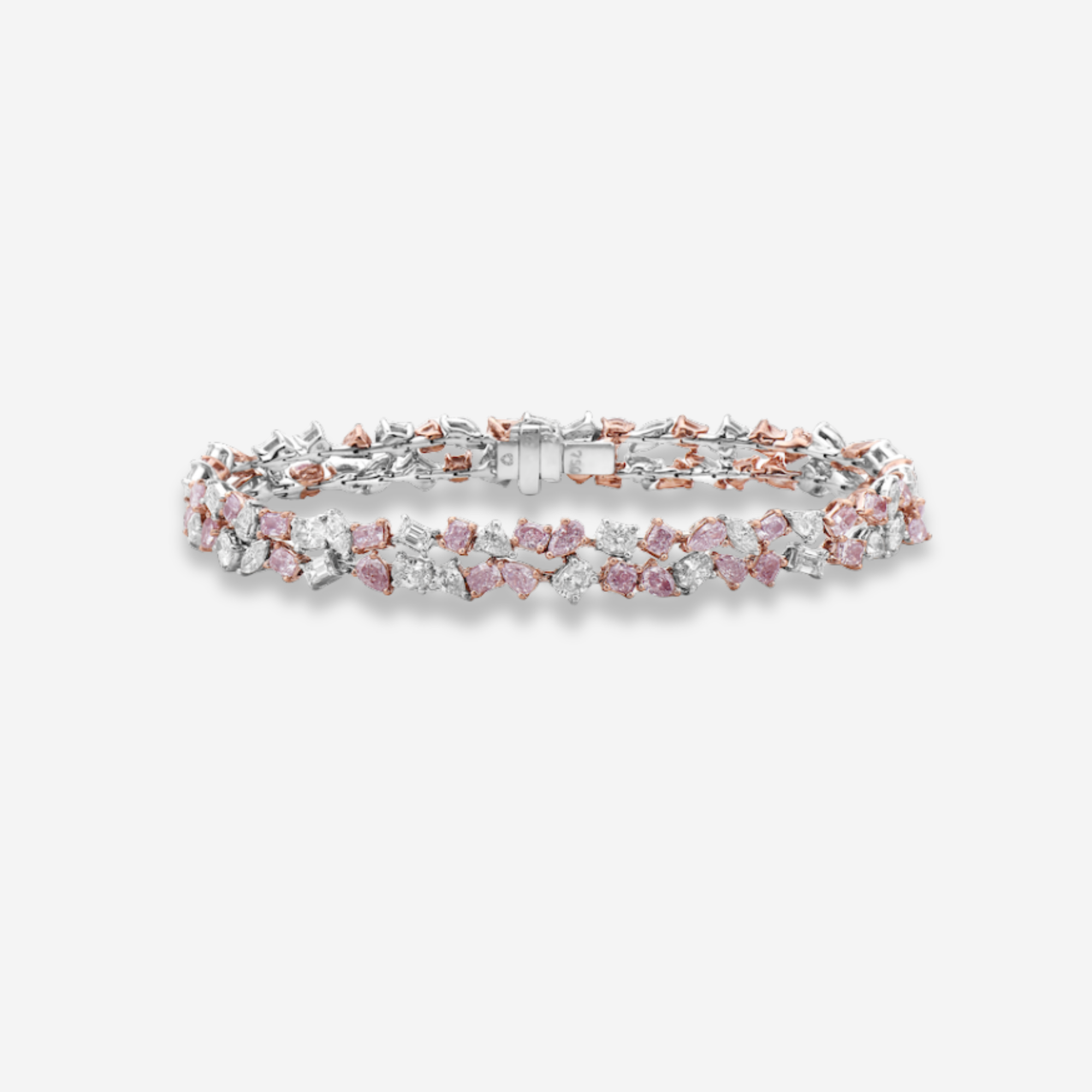 Rare Colors by Namdar 8.9ct Pink diamond bracelet, New York City