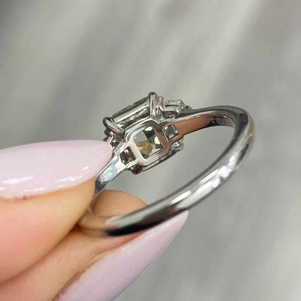 GIA 1.67ct Fancy Intense Yellow diamond ring at Rare Colors by Namdar, 5th Avenue New York