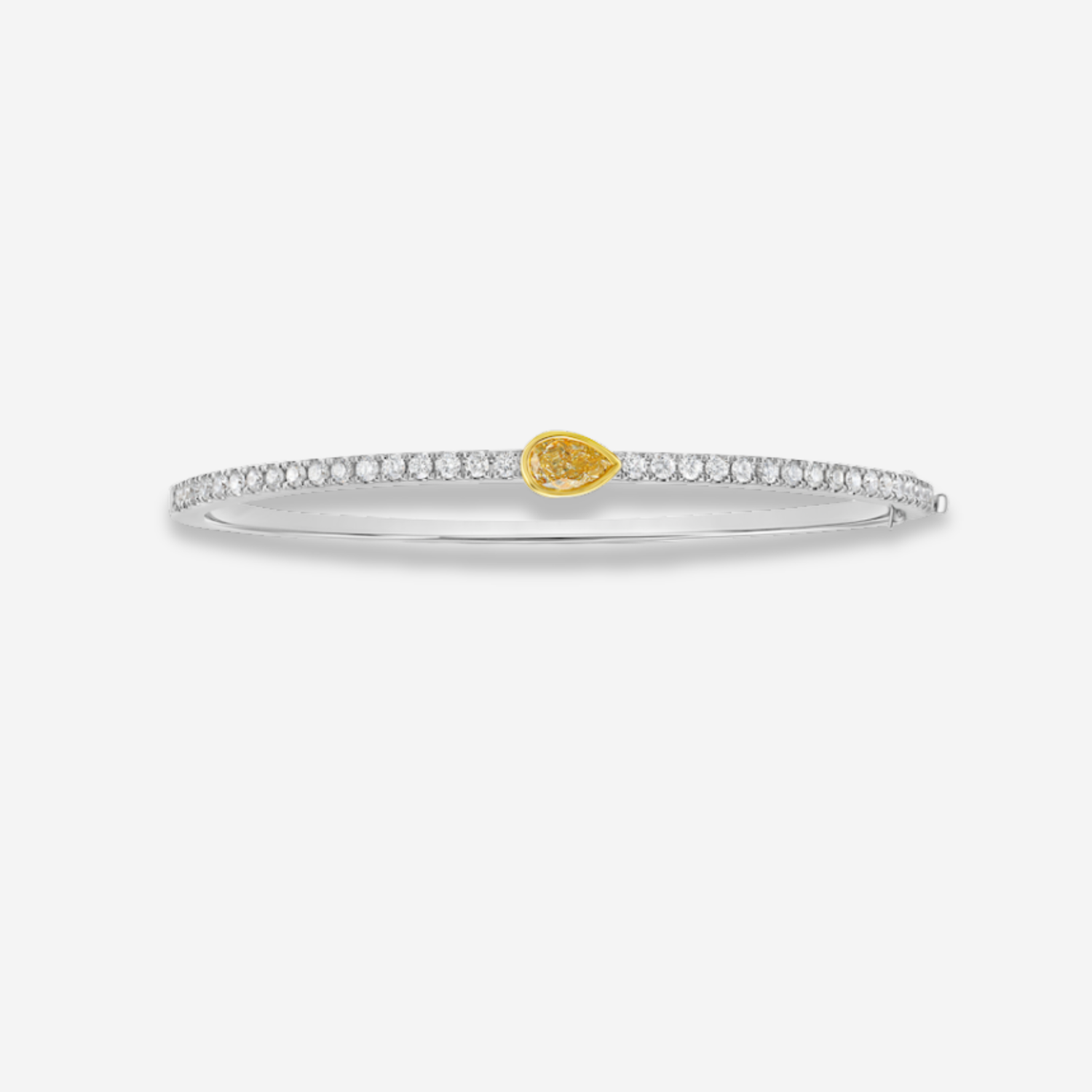 Yellow Pear bracelet — color diamond specialists Rare Colors by Namdar