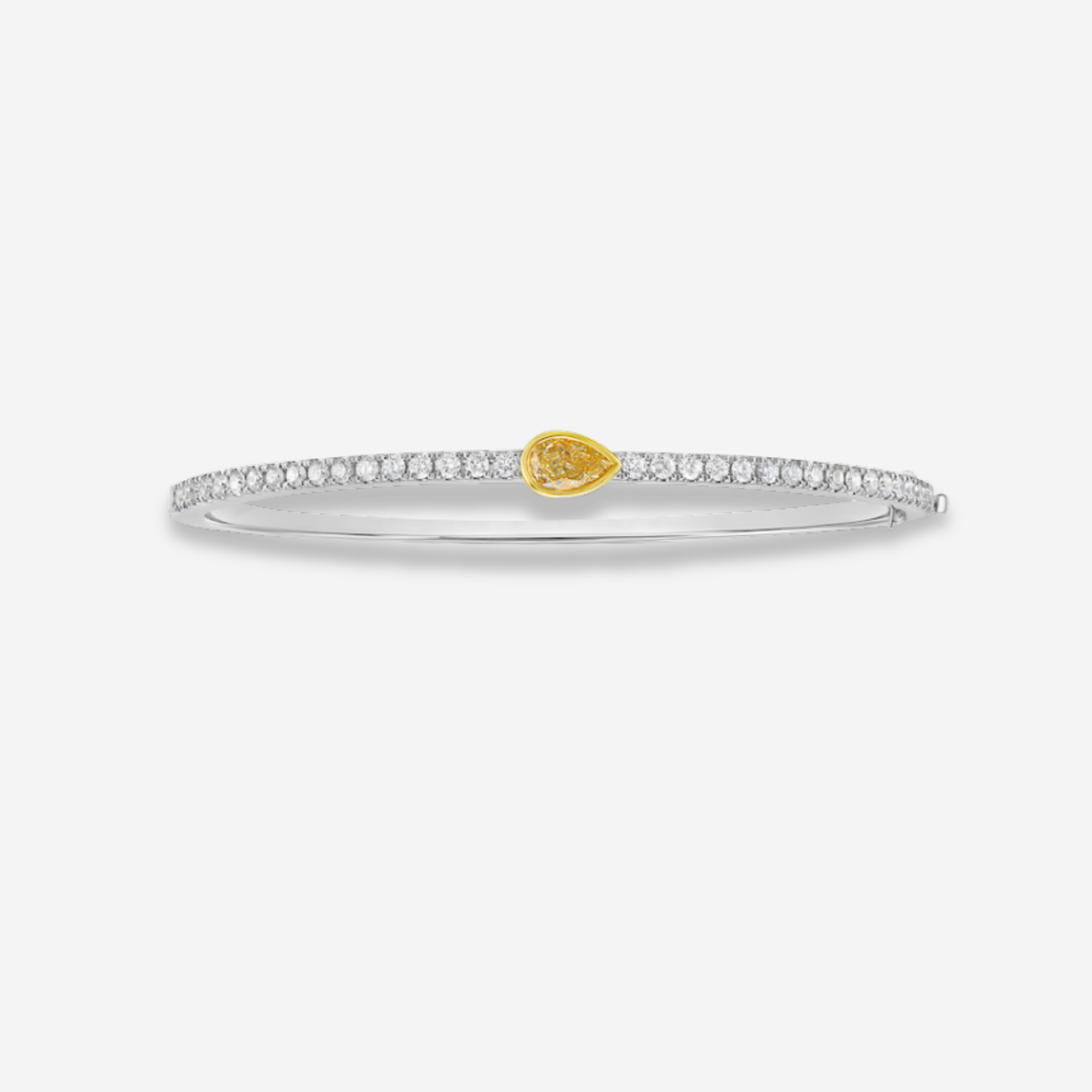 Yellow Pear bracelet — color diamond specialists Rare Colors by Namdar