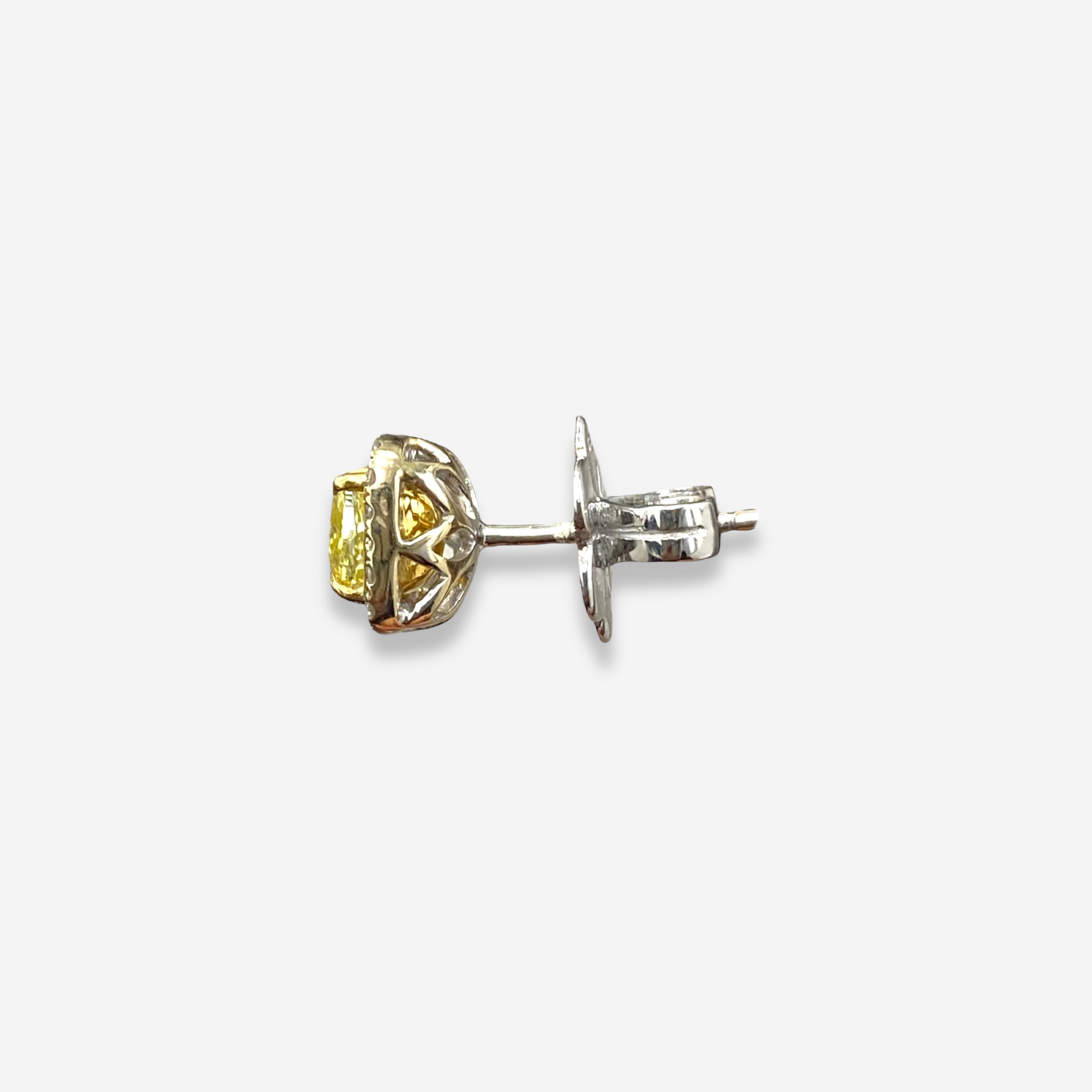 Intense Yellow Cushion diamond fine jewelry by Rare Colors by Namdar, New York City