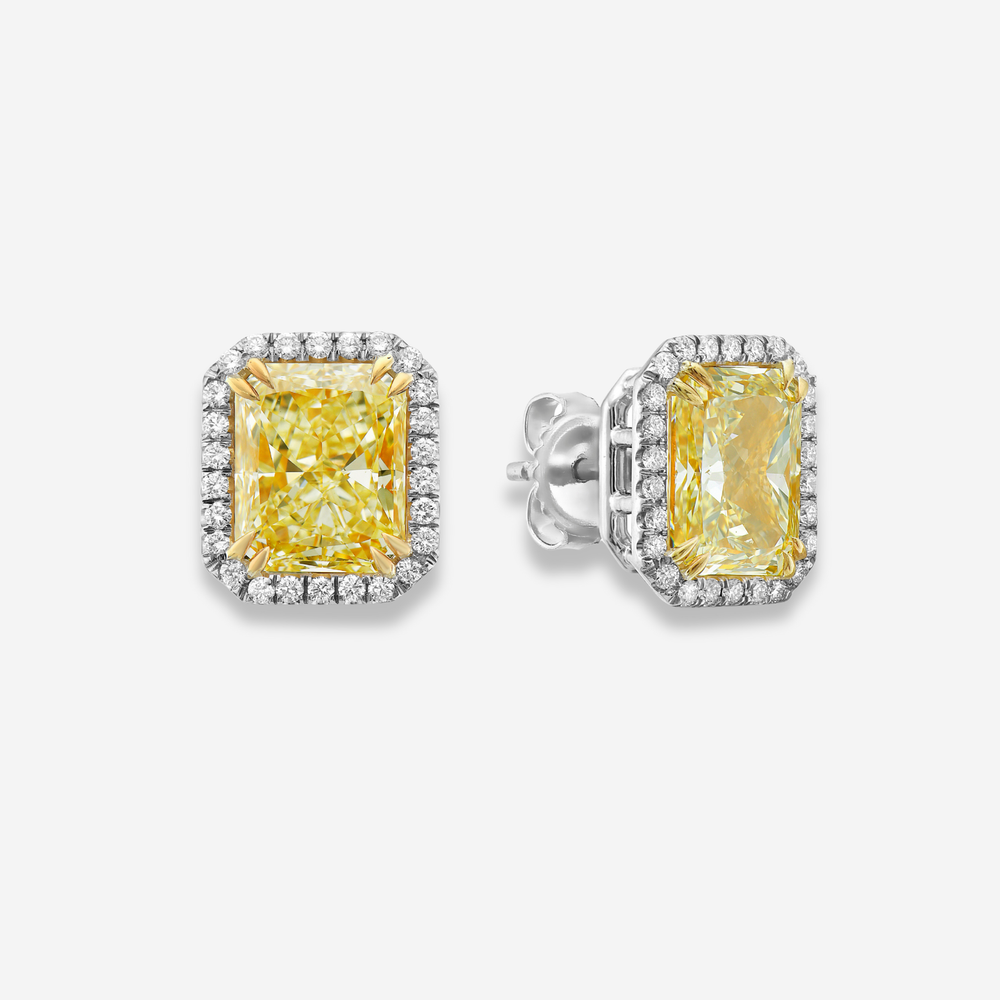 6ct Light Yellow fine jewelry — color diamond specialists Rare Colors by Namdar
