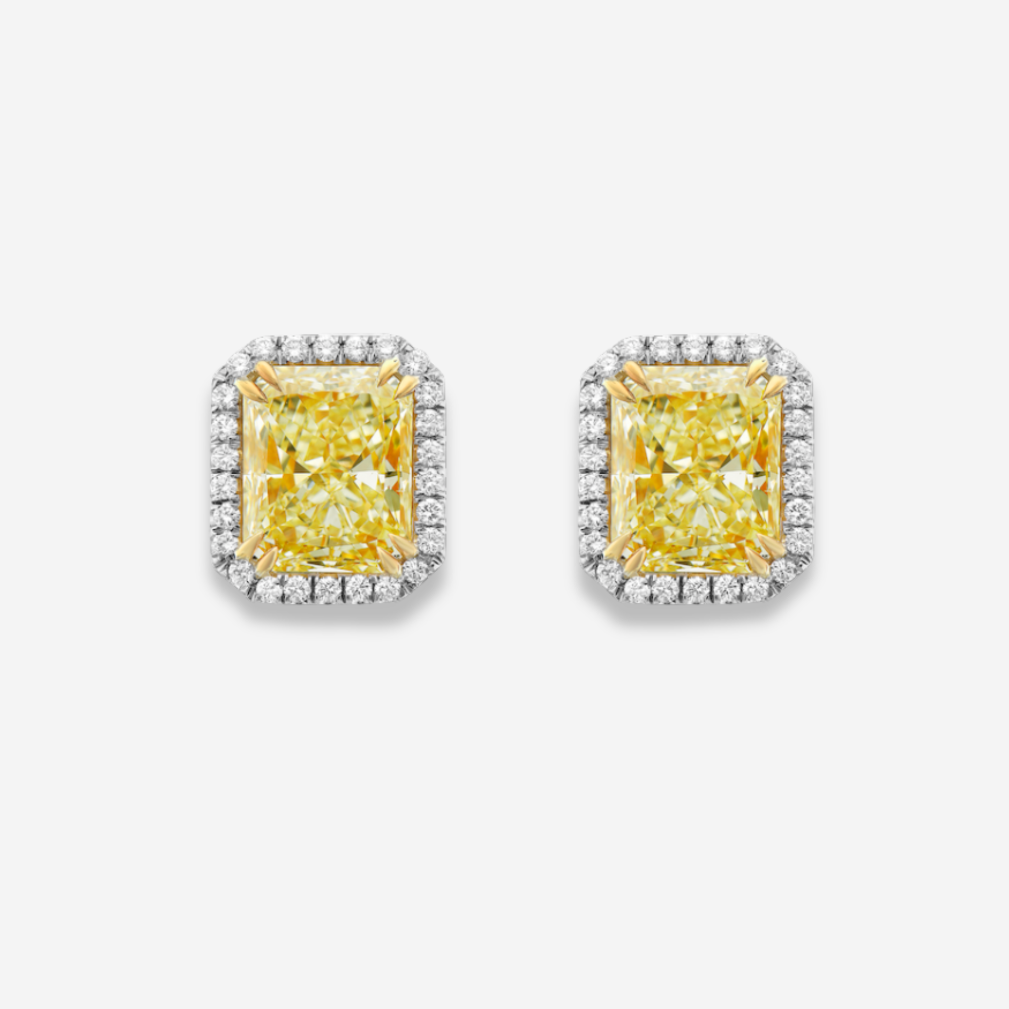 GIA 6ct Light Yellow diamond fine jewelry at Rare Colors by Namdar, 5th Avenue New York