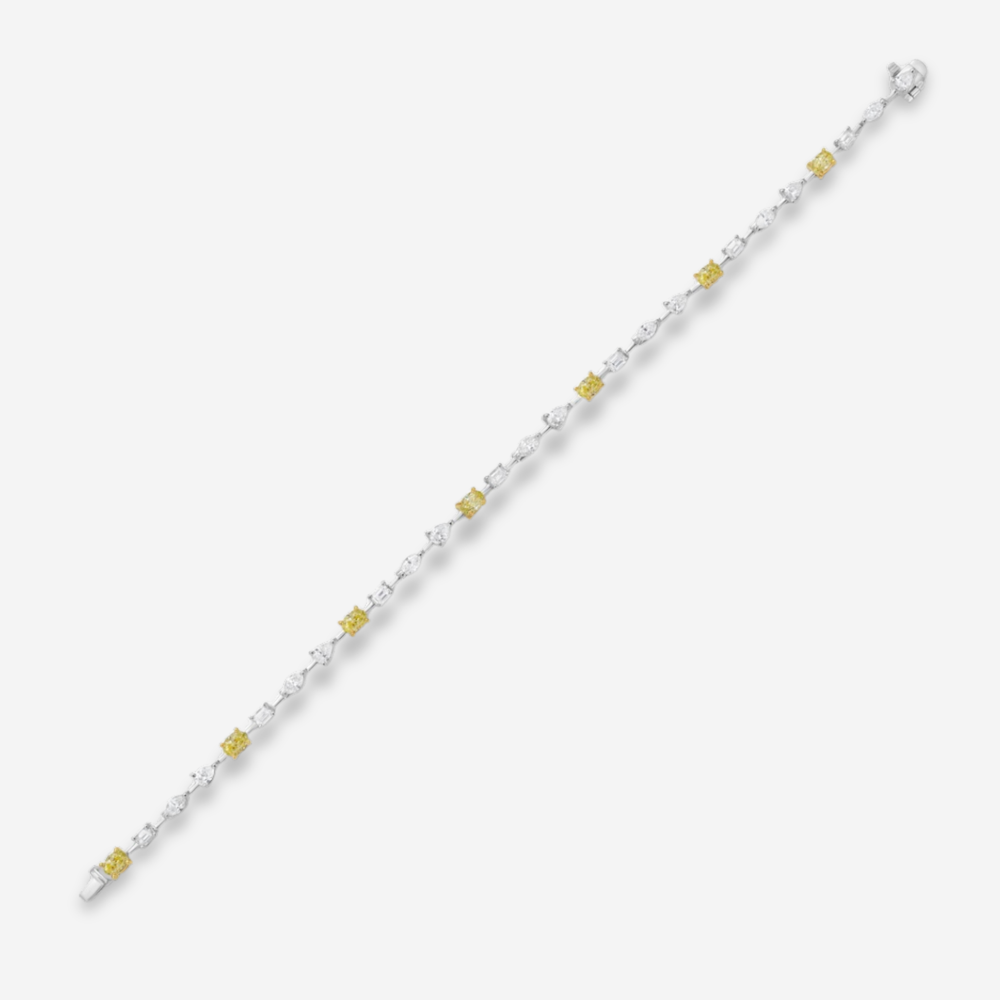Rare Colors by Namdar Yellow diamond bracelet, New York City