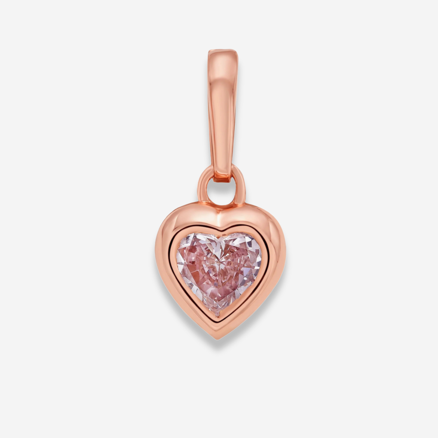 Pink Heart diamond fine jewelry, handcrafted by Rare Colors by Namdar