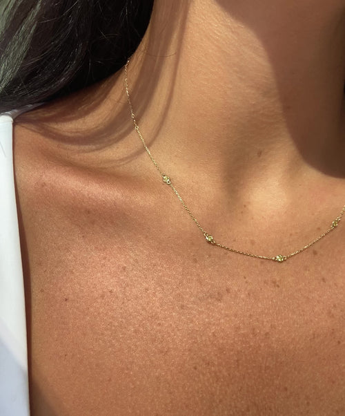 yellow diamond necklace video