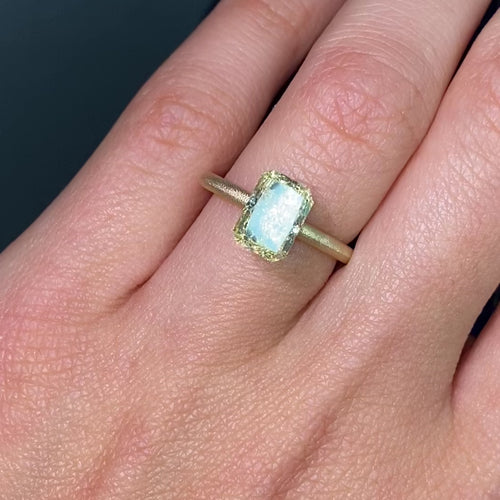 2.02ct Fancy Yellow Elongated Radiant Cut Diamond