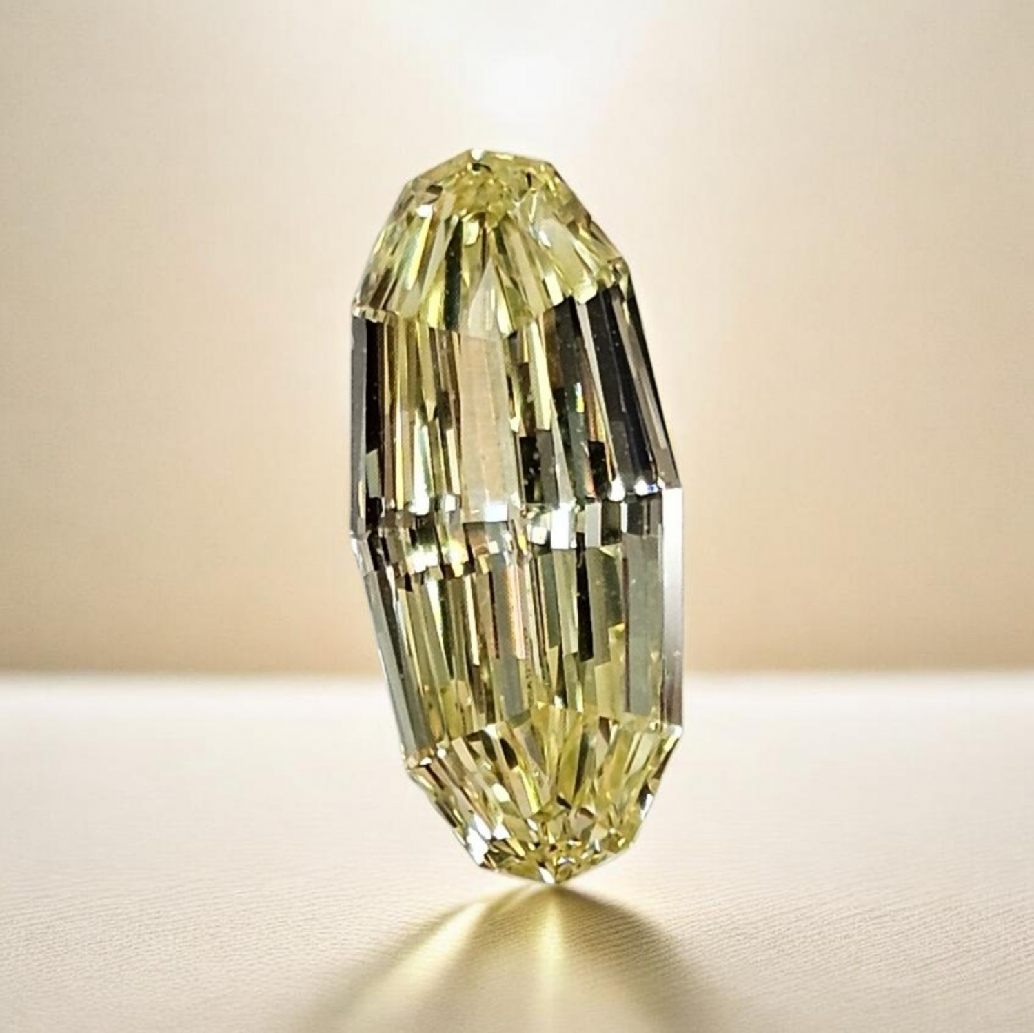 1.10 Carat Elongated Oval Step Cut Diamond