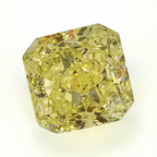 5.02ct Fancy Yellow Radiant Cut Diamond