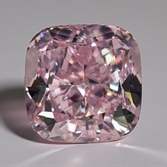 1.70 Carat Fancy Purplish Pink Cushion Cut Diamond