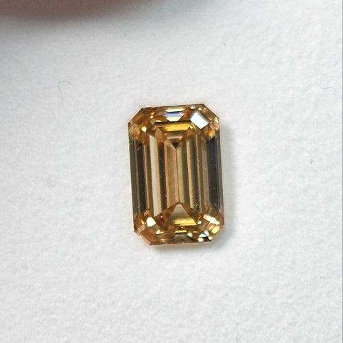 3.55ct Fancy Brown-Yellow Emerald Cut Diamond