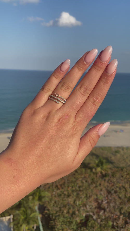 pink diamond ring. pink diamond spiral ring. pink pear diamond