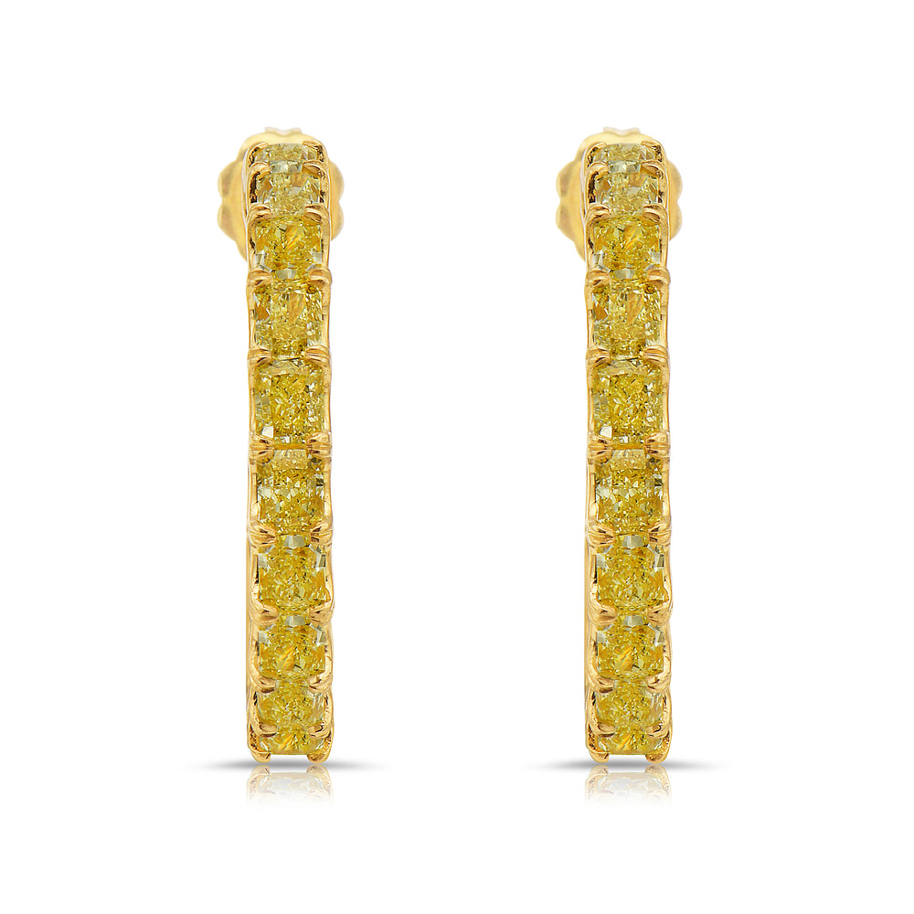 5ct Fancy Yellow diamond fine jewelry at Rare Colors by Namdar, 5th Avenue New York